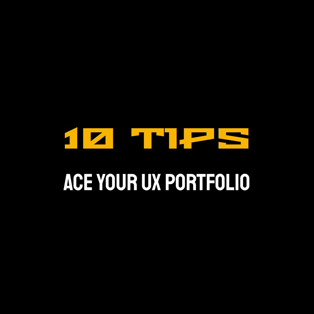 10 timeless tips to ace your UX portfolio